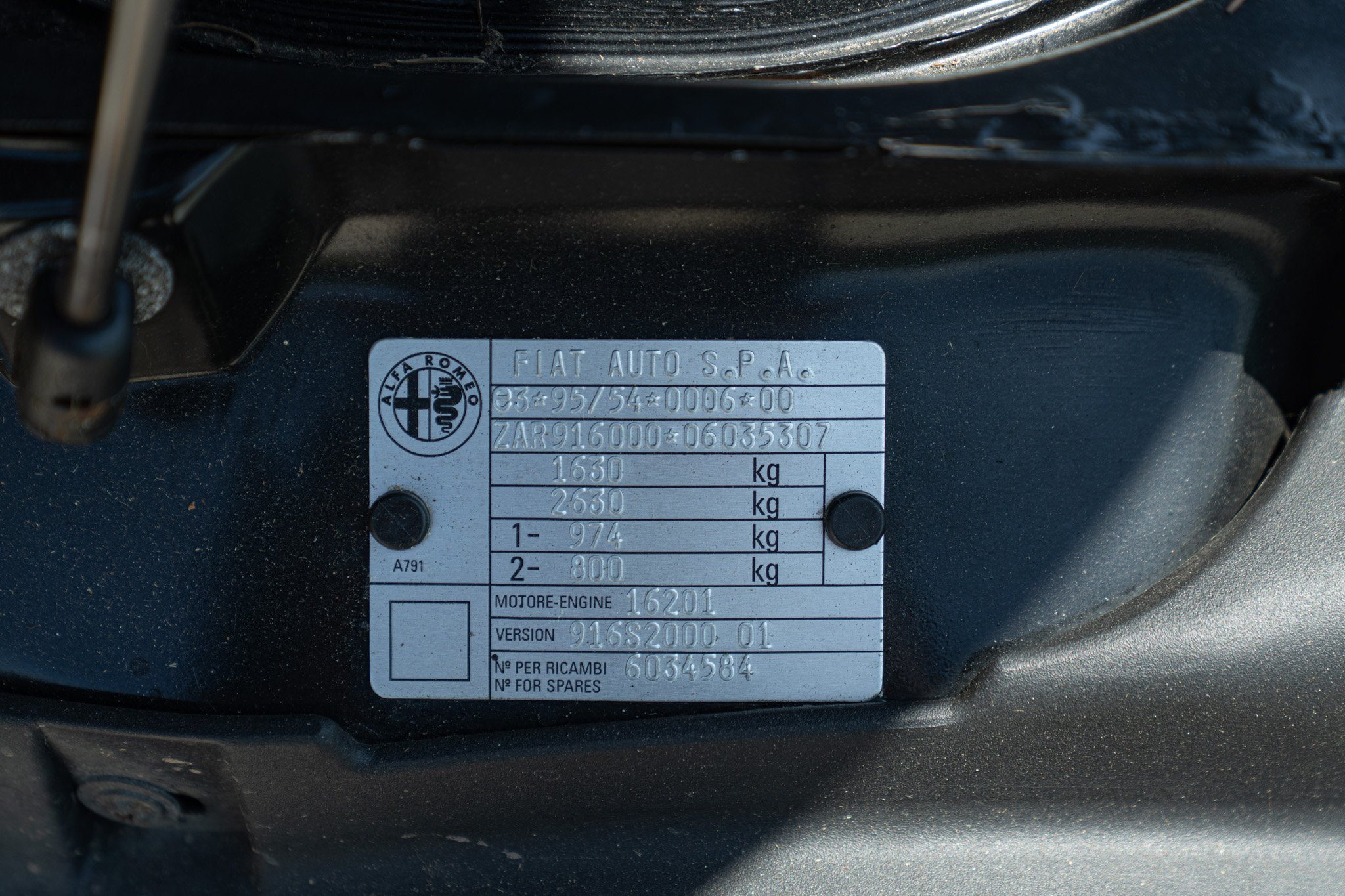 Alfa Romeo GTV SPIDER 2.0 Twin Spark 