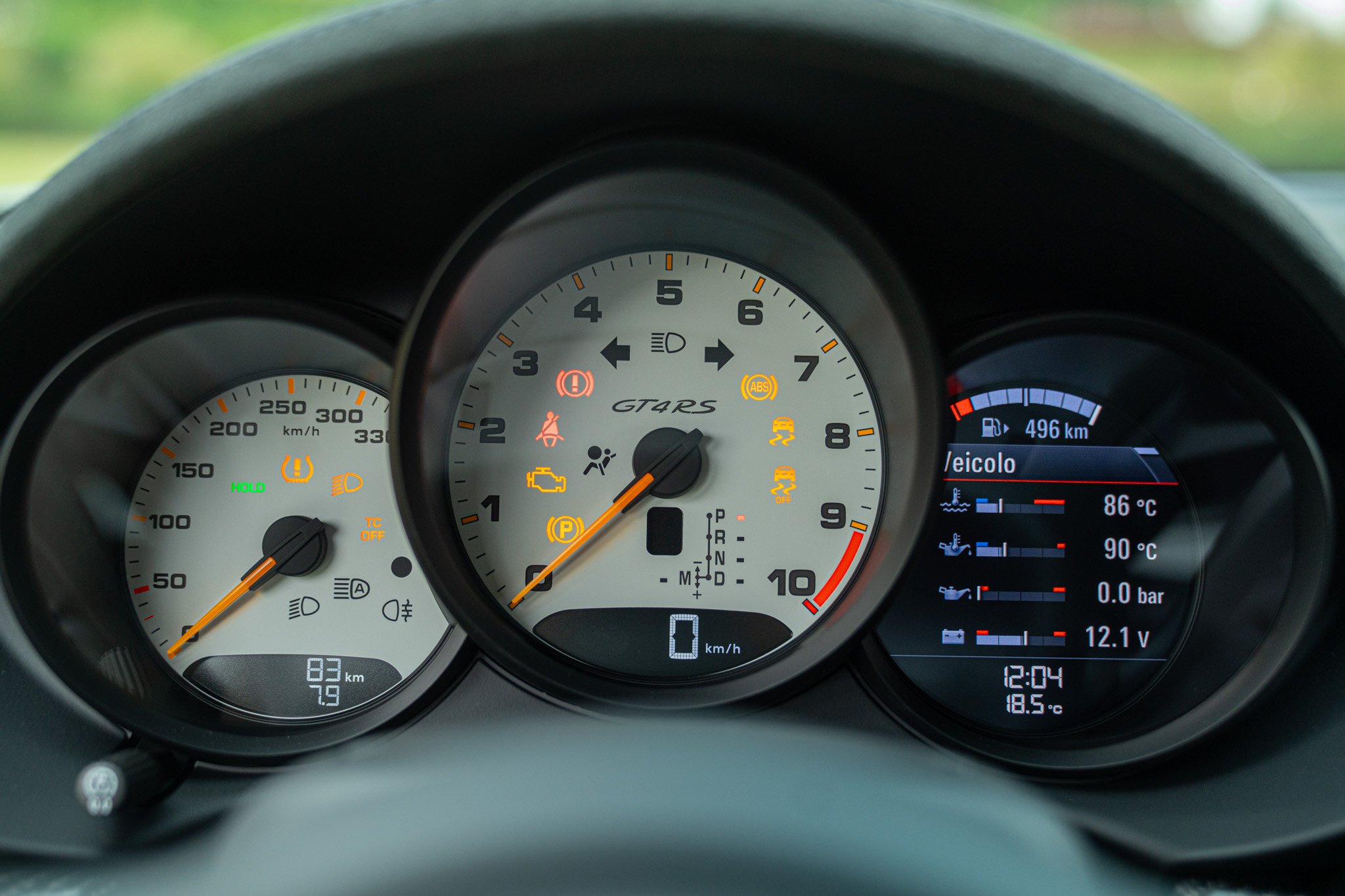 Porsche CAYMAN 718 GT4 RS “weissach” 