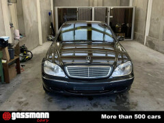Mercedes Benz S 600 W220 Guard B7 Werks Panzer Armored 